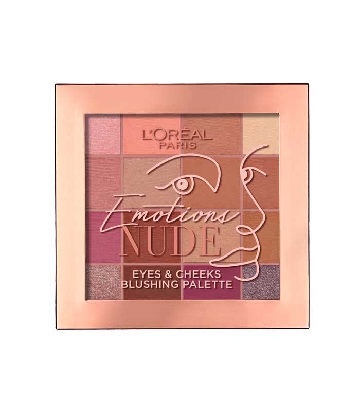 Loreal Paleta De Sombras Y Coloretes Emotions Nude 1 60891 Bliss