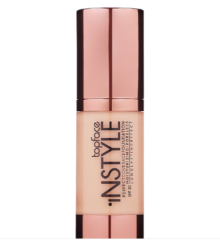 Pro MUA and Trainer, TOPFACE INSTYLE PERFECT COVERAGE FOUNDATION. . . . TOPFACE  Instyle Perfect Coverage Foundation Specially developed formulation  provides h